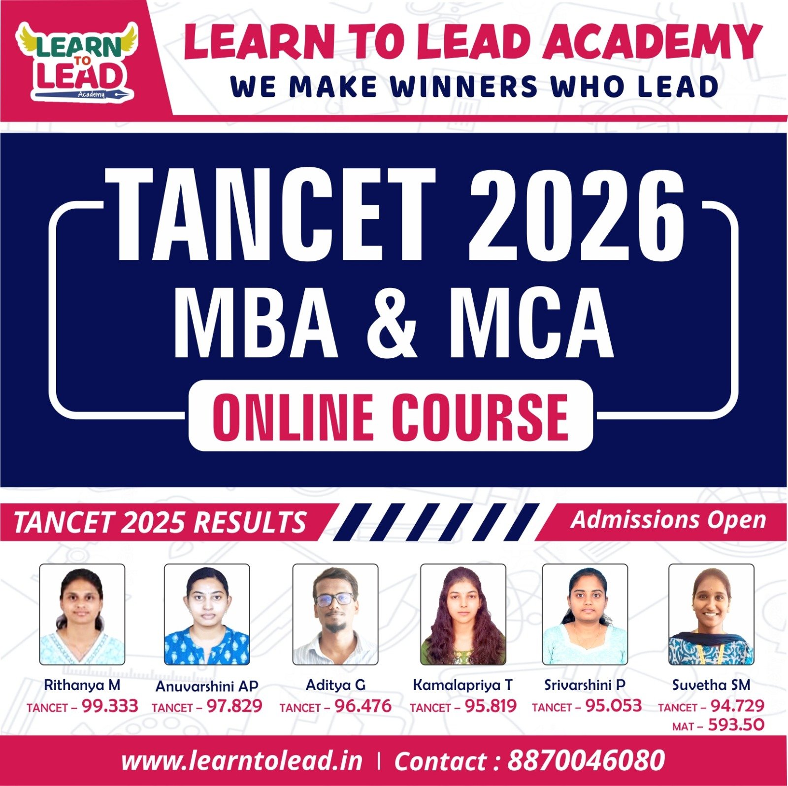 TANCET MBA & MAT 2026 Online